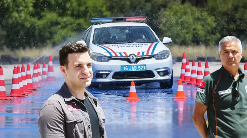 Milli rallicilerden jandarma timlerine güvenli sürüş eğitimi