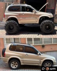 Universal Rezervuarlı Coilover (2 inç) Çift Yay