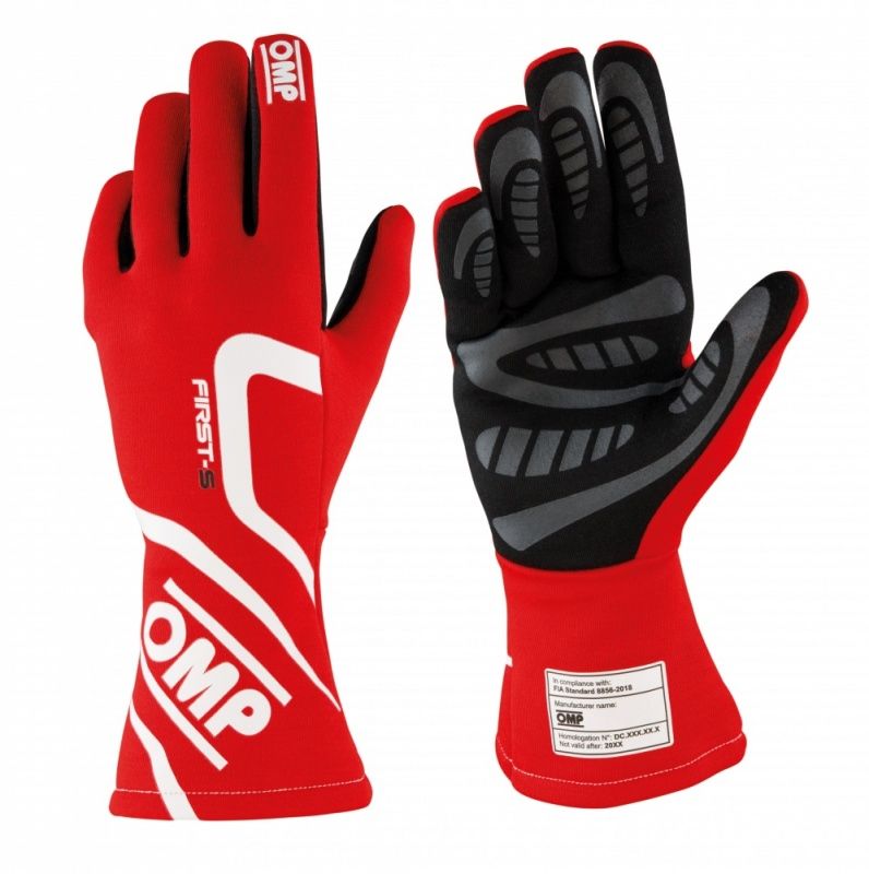 Guante de carreras First-S (rojo)