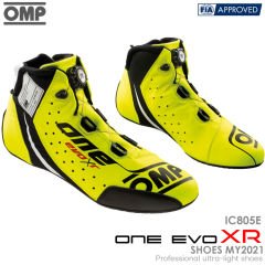 Гоночные кроссовки OMP One Evo XR (желтый/черный)
