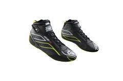 OMP One-S Yarış Ayakkabısı (Siyah/Sarı)