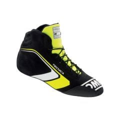 OMP Technica Racing Shoes (Black-Yellow)