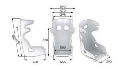 OMP HTE EVO Yarış Koltuğu