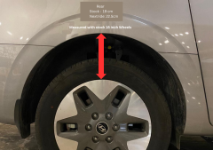 Hyundai Staria Yükseltme Seti +40mm