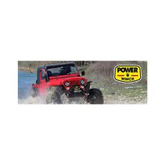 Power Winch Extreme 13500 lb Sentetik Halatlı Off-Road 4x4 Elektrikli Vinç 12V