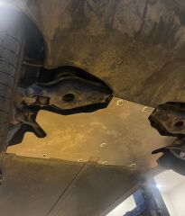 Tesla Model Y Alüminyum Alt Muhafaza Seti (Ön + Arka)